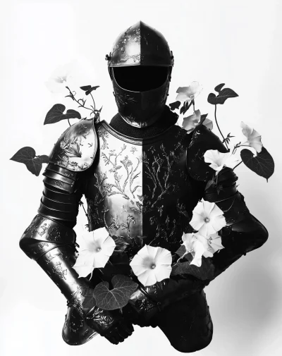 Gothic Armour with Morning Glory