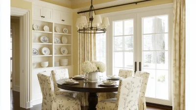 Cozy Traditional Dining Room