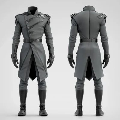 Futuristic Military Dress Uniform