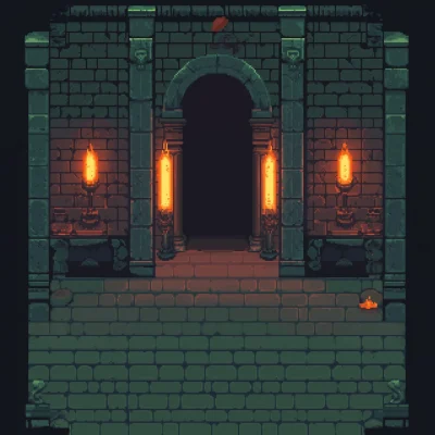 Dungeon Map Art