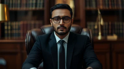 Handsome Lawyer Portrait