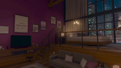 Cozy Loft Evening