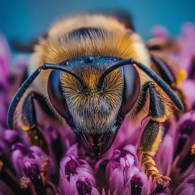 Bee on Flower