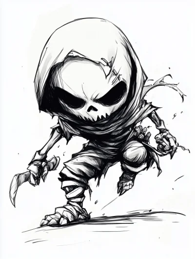 Chibi Skeleton Rogue