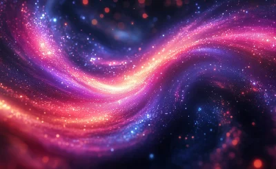 Colorful Galaxy Swirl