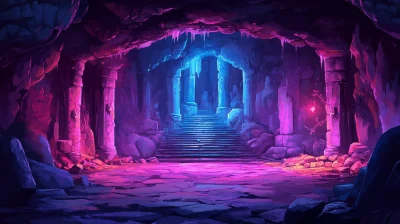 Colorful Cartoon Dungeon