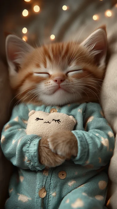 Sleepy Kitten