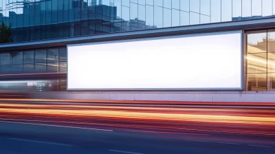 Airport Billboard Mockup