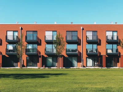 Row of Townhouses