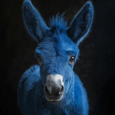 Blue Donkey