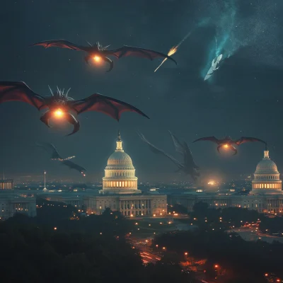 Dragons and Aliens in Flight