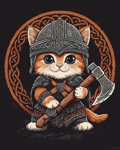 Viking Cat Adventure