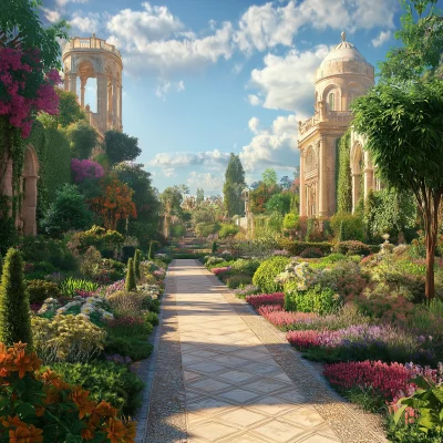 Majestic Renaissance Garden