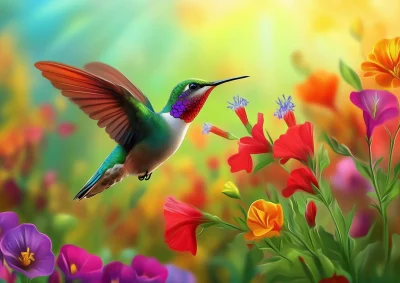 Colorful Hummingbird