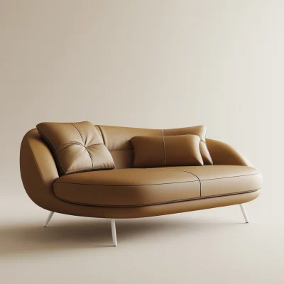 Curved Design Sofa