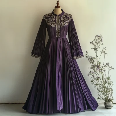 Elegant Purple Dress