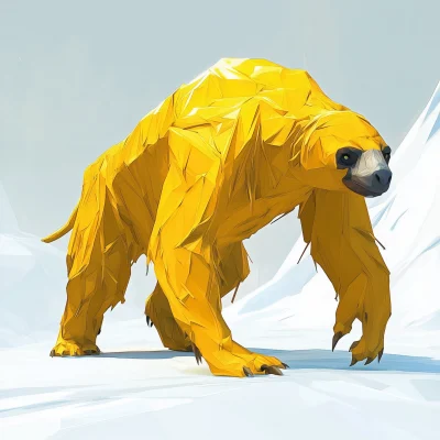 Giant Yellow Sloth