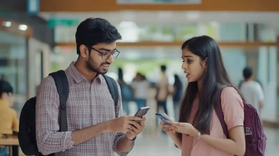 Young Couple in Shock