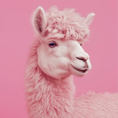 Pink Alpaca