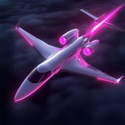 Futuristic Luxury Jet