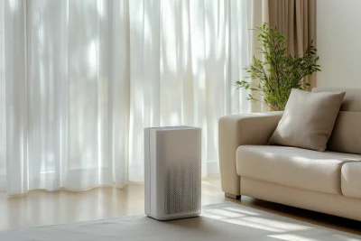 Air Purifier in Living Room