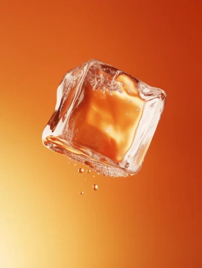 Perfect Floating Ice Cube