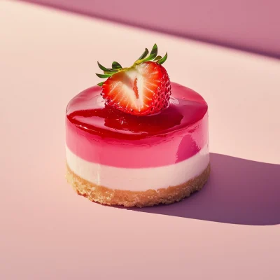 Wild Strawberry Cheesecake