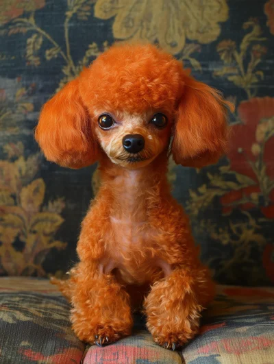 Red Haired Poodle