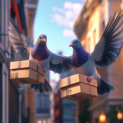 Pigeons on a Mission