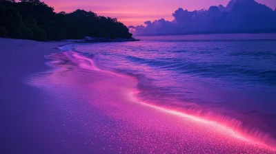 Ethereal Twilight Beach