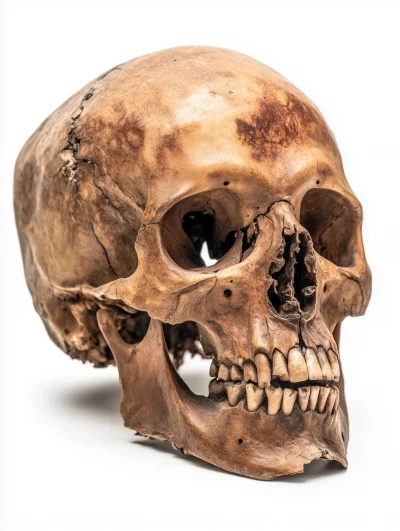 Very Old Human Skull