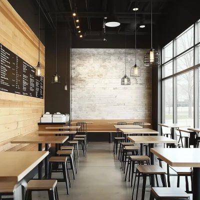 Modern Pop Fast Casual Dining