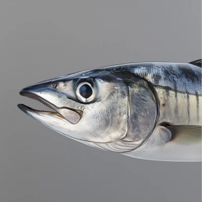 Realistic Mackerel Photography