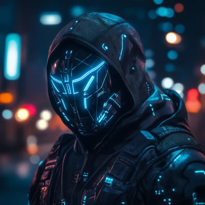 Cyberpunk Warrior Avatar