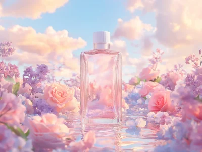 Dreamy Floral Scene