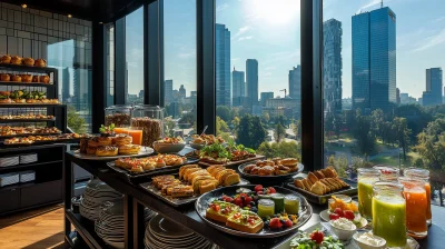 Rooftop Breakfast Buffet