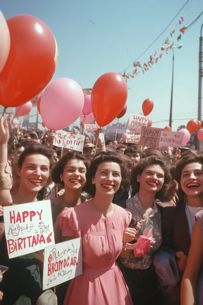 Vintage Picket Line Celebration