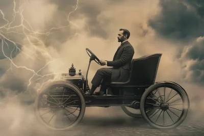 1903 Garrett Electric Vehicle