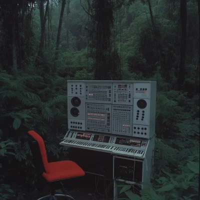 Analog Synthesizers in Amazon Rainforest