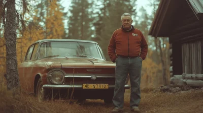 Classic Finnish Car and Camera