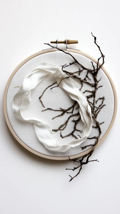 Embroidery in a Hoop