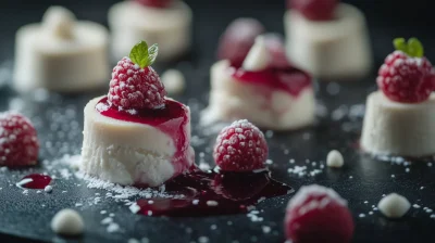 Gourmet White Chocolate Cheesecake Bites