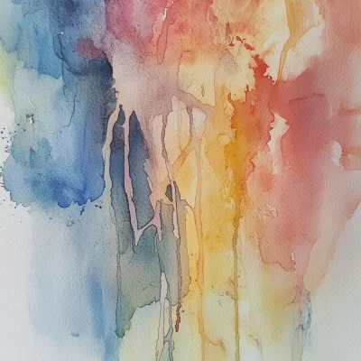 Serene Abstract Watercolors