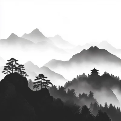 Mountain Silhouette