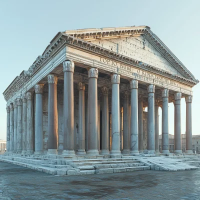 Pantheon Roof Detail