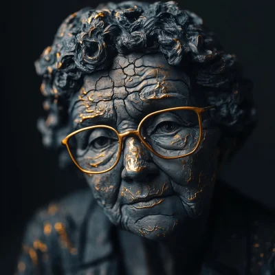 Grandma Statue