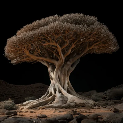 Giant Socotra Dragon Tree