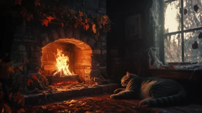 Surreal Fireplace