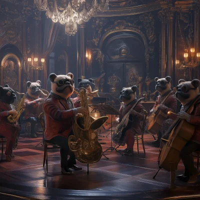 Pug Band Performance