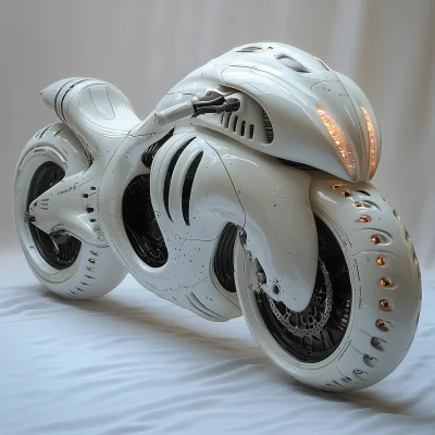 Cyber Cycle in H.R. Giger Style